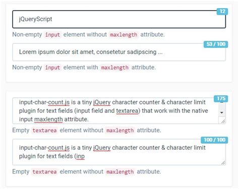 How To Count Characters In Textarea Using Javascript Images