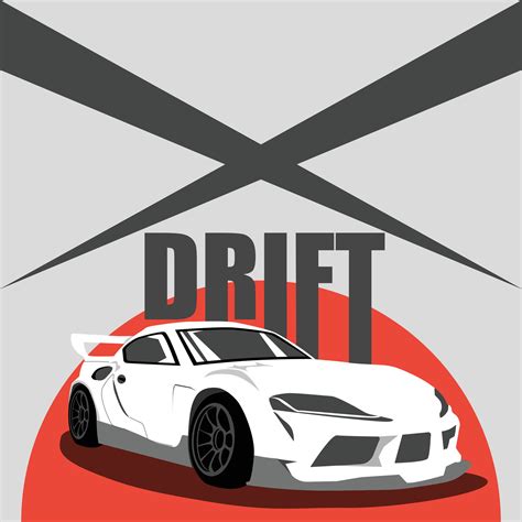 car drift design vector element 27542845 Vector Art at Vecteezy