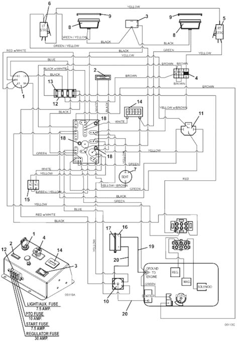 2017 124 41 Electrical Wiring System Grasshopper Mower Parts Diagramsthe Mower Shop Inc