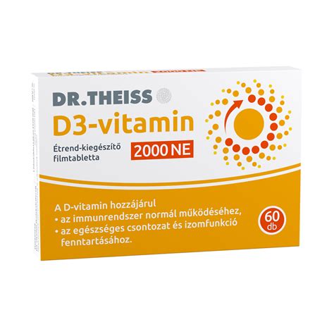 Theiss D Vitamin Ne Filmtabletta Mypharma