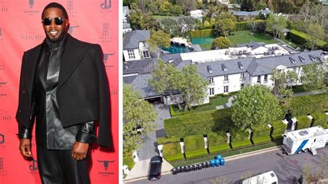 Sean Diddy Combs Lists Enormous Beverly Hills Mansion For 61 5