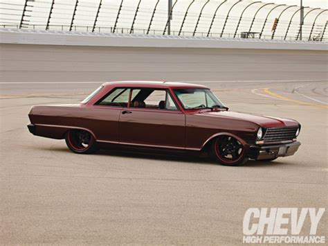 Chevrolet Nova Hot Rods Muscle Cars Race Track Classic Tuning Wallpapers HD Desktop