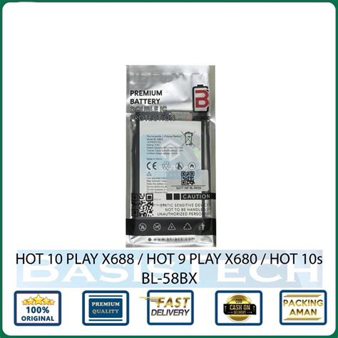 Jual Baterai Infinix Original Bt Acc Bl Bx Hot Play Hot Play Hot Play Hot