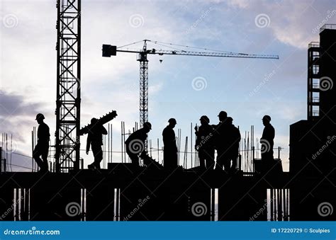 Construction Worker Naked With Muscular Body Stock Photography CartoonDealer