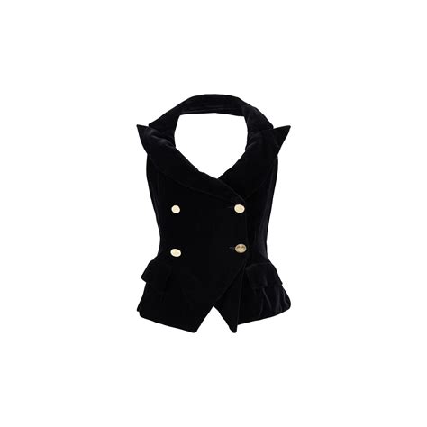 S/S 1995 Vivienne Westwood 'Erotic Zones' Collection Velvet Skirt For