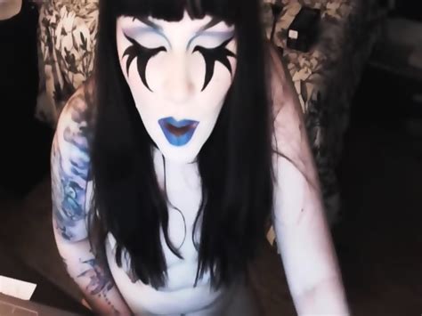 Gothic Brunette Natural Sexiness Exposed