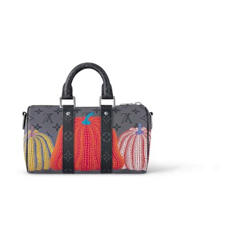 Louis Vuitton LV x YK Keepall 25 Pumpkin PrintLouis Vuitton LV x YK ...