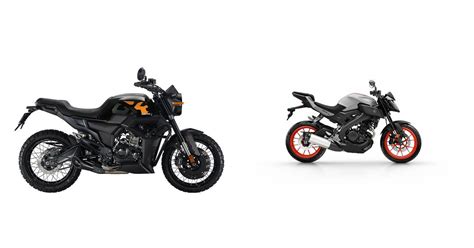 Motorrad Vergleich Zontes 125 GK 2022 Vs Yamaha MT 125 2019