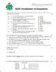 Ecosystems Quiz Editable By Tangstar Science TPT