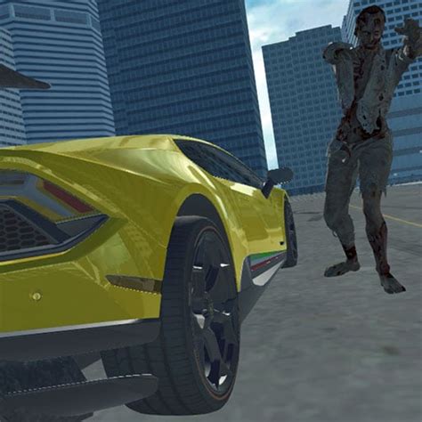 Play Supercars Zombie Driving 2 game at sebogame.com