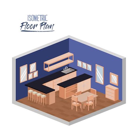 Premium Vector Isometric Floor Plan Of Restaurant