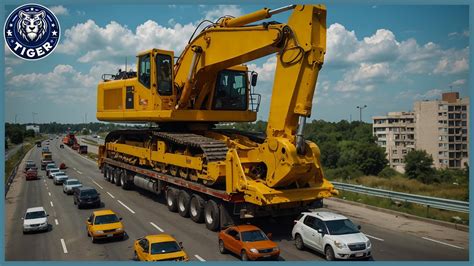 Extreme Dangerous Transport Skill Operations Oversize Truck Biggest