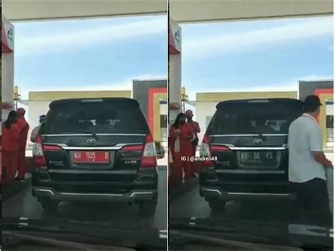 Viral Mobil Dinas Plat Merah Berubah Sekejap Jadi Plat Hitam Netizen