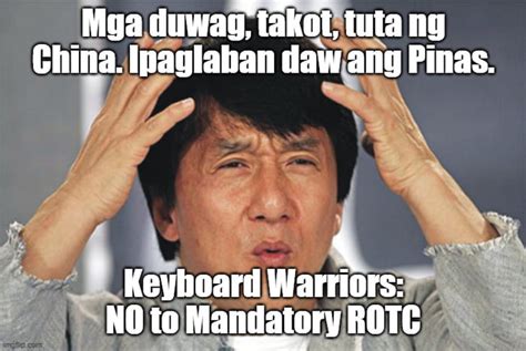 Mga Keyboard Warriors Dyan Na Sa Harap Ng Computer Cellphone Lang