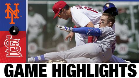 Mets Vs Cardinals Game Highlights 42722 Mlb Highlights Youtube