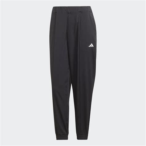 Adidas Aeroready Train Essentials Minimal Branding Woven Pants Black