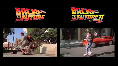 Back To The Future Skateboard Chase