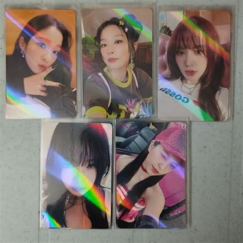 Red Velvet Birthday Makestar POB PC Irene Wendy Yeri Joy Seulgi