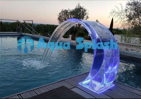 Create A Stunning Effect With A Water Spillway For Your Pool