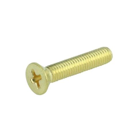 Everbilt 10 24 X 1 1 4 In Phillips Flat Head Machine Screws 38351