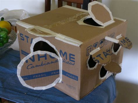 Casas Para Gatos Hechas Con Cajas De Carton