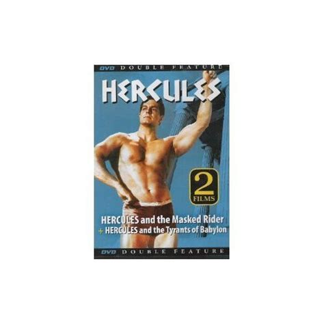 Double Feature Hercules And The Masked Rider Hercules And The