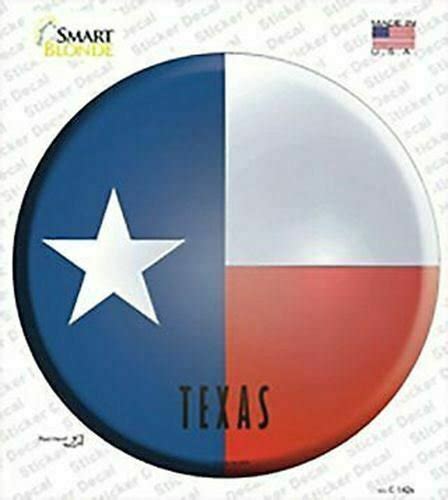 Texas State Flag Sticker Decal