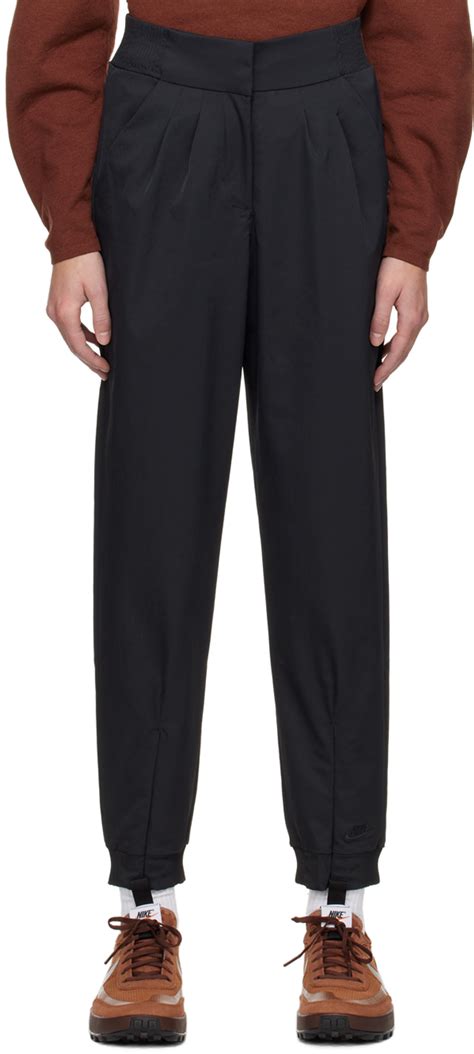 Black Pleated Lounge Pants By Nike On Sale