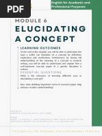 Techniques for Concept Elucidation | PDF | Theory | Concept