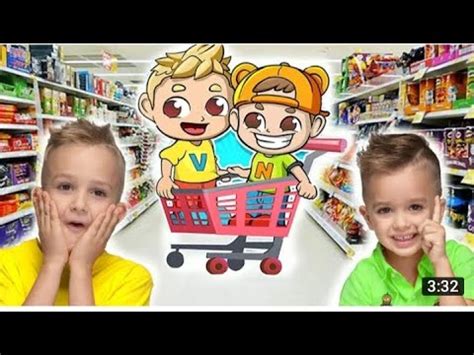 Vlad And Niki Vlad And Niki Supermarket Gameplay Youtube