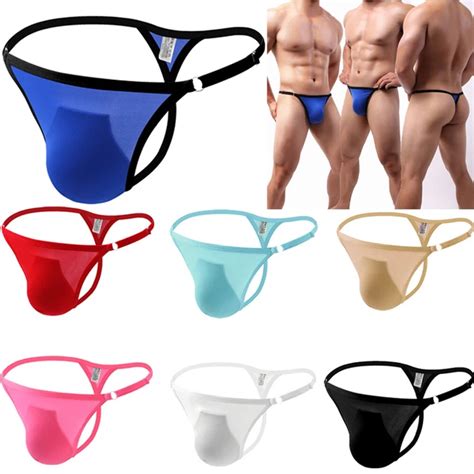 Herren G String Tanga Ausbuchtung Beutel Slip Mikro Bikini T R Cken Unterhose Eur