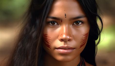 Native American Female Facial Features