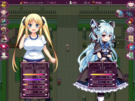 エロRPG感想トレジャーハンタークレア精液を集める冒険家 製品版 ゲーム中毒R18 エロ同人ゲームの攻略感想