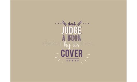 Don`t Judge Book by Its Cover Stock Vector - Illustration of book, courage: 110482911