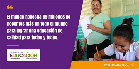 La Campaña Mundial Por La Educación En España Reclama En El Día Del