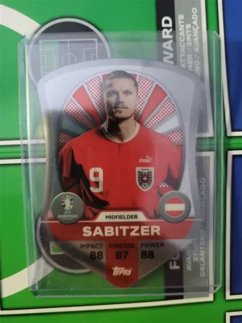 Topps Match Attax Euro Chrome Shield Sc Sc Marcel Sabitzer