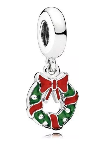 Charm Dije Plata Corona De Navidad Navide O Santa Claus Env O Gratis