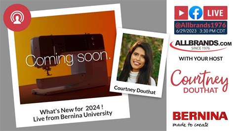 The AllBrands Show What S New For 2024 Live From Bernina University