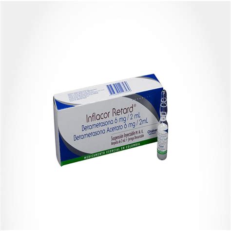 Inflacor Retard Solución Inyectable 6 Mg 6 Mg Precio Rappi