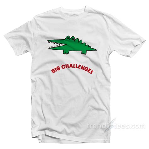 Sanrio Big Challenges Crocodile T Shirt For Sale