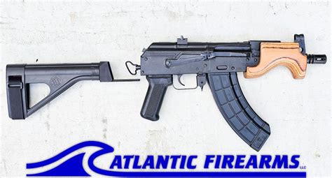 Micro Draco Ak Pistol W Brace Atlanticfirearms