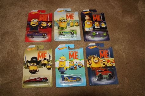New Car Set Hot Wheels Minion Made Despicable Me New Release Hw