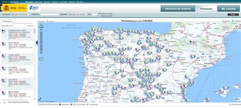 El Mapa Interactivo De La Dgt Para Planear Un Viaje En Coche Desde