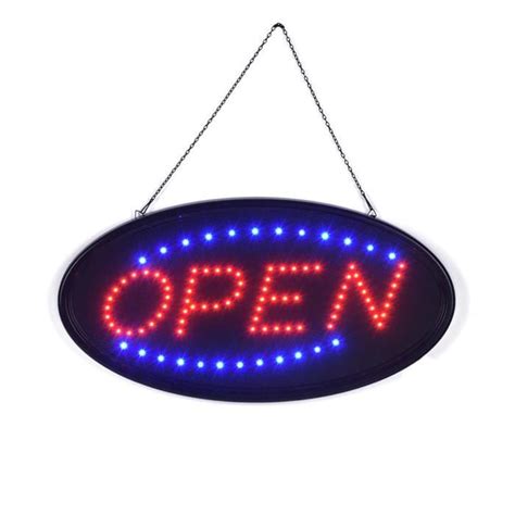 Enseigne Lumineuse à Led Open Panneau De Bar Panneau Daffichage Uk