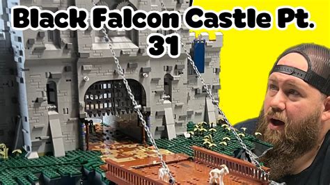 Building The Lego Black Falcon Castle Week 31 The Way Into The