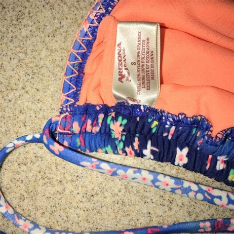 Arizona Jean Company Swim Arizona Brand Floral Bikini Top Small