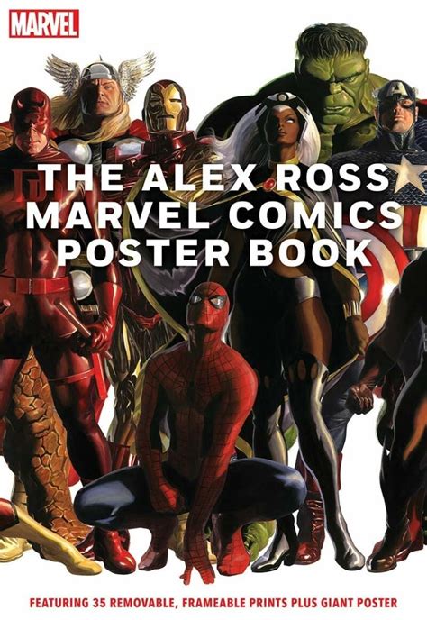 The Alex Ross Marvel Comics Poster Book: Ross, Alex, Marvel ...