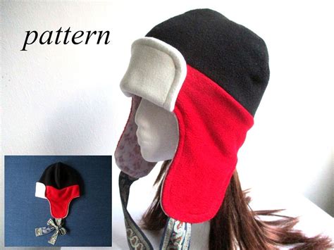 Double Layer Fleece Trapper Aviator Earflap Ushanka Bomber Hat For