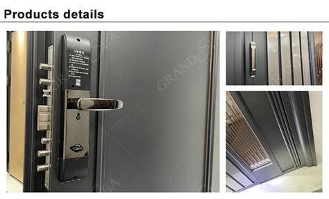 New Design Stainless Steel Doors Main Door Grill Design Metal Door ...