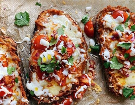 Traditional Mexican Style Molletes Snack Recipe Collection